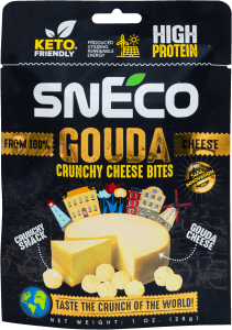 Frystorkad ost Gouda