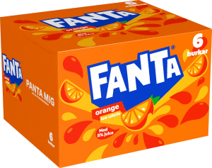 Fanta Orange 6x33cl