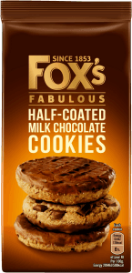 Cookies Milk Chocolate Half Coated