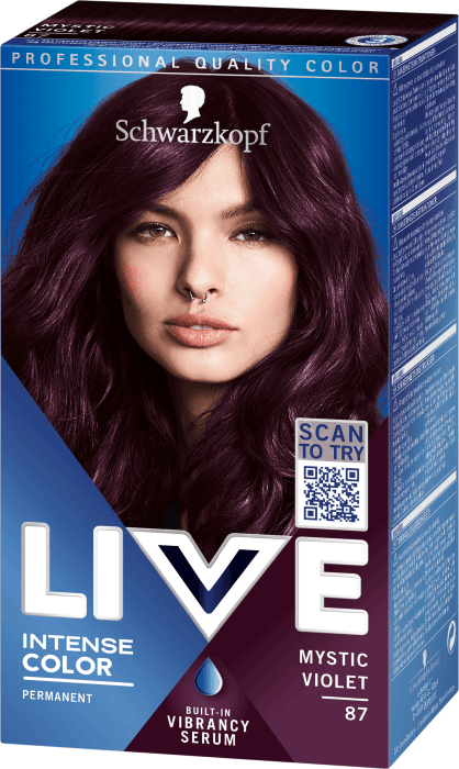 87 Mystic Violet Hårfärg