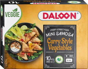 Mini Samosa Grönsaker Frysta