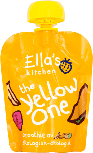 The yellow one Smoothie av blandade frukter Från Ekologisk
