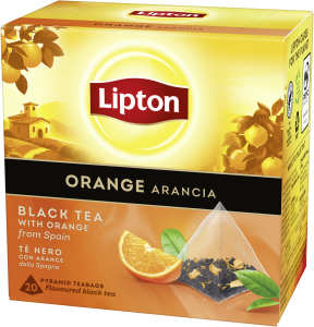 Te Svart Orange Pyramid