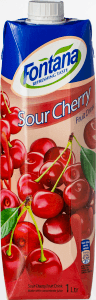 Sour Cherry Fruktdryck Körsbär