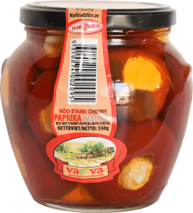 Cherry Paprika Röd med Ost