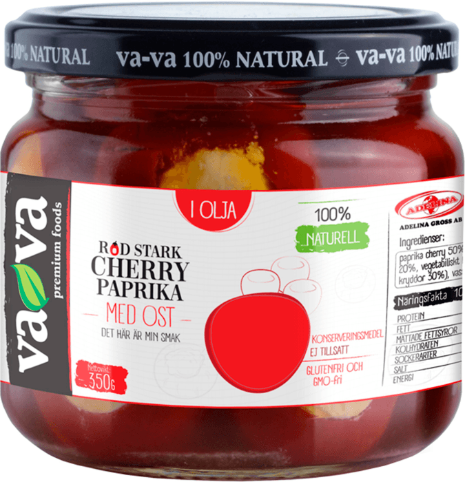 Grillpaprika Med Ost