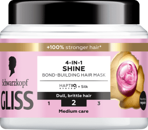 Inpackning 4 in 1 Shine Hair Mask