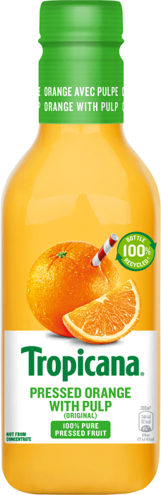 Apelsinjuice med fruktkött