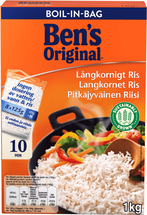 Ris Långkornigt Boil-in-Bag 8x125g