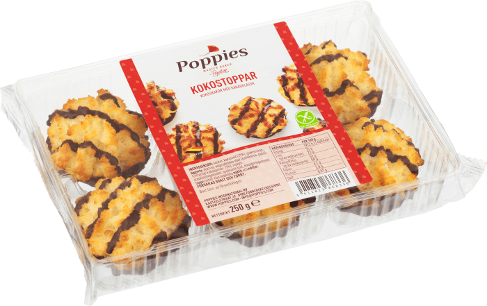 Kokostoppar