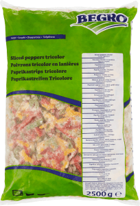 Paprikamix 3 Färger Fryst