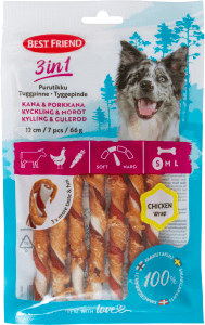 Hundtugg 3in1 Tuggpinn