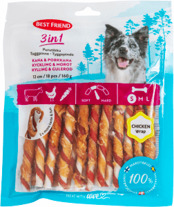 Hundtugg 3in1 Tuggpinn Kyck&Morot