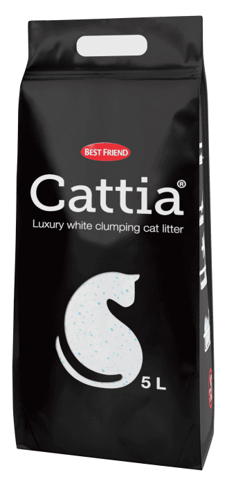 Kattströ Cattia Klumpbildande