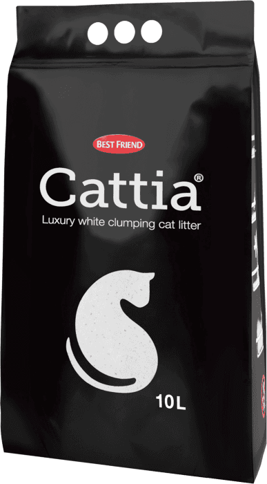 Kattströ Vit Klumbildande