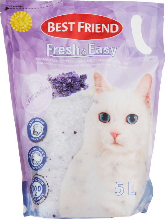 Kattsand Fresh & Easy Lavendel