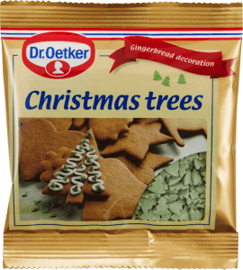 Dekorströssel Christmas trees