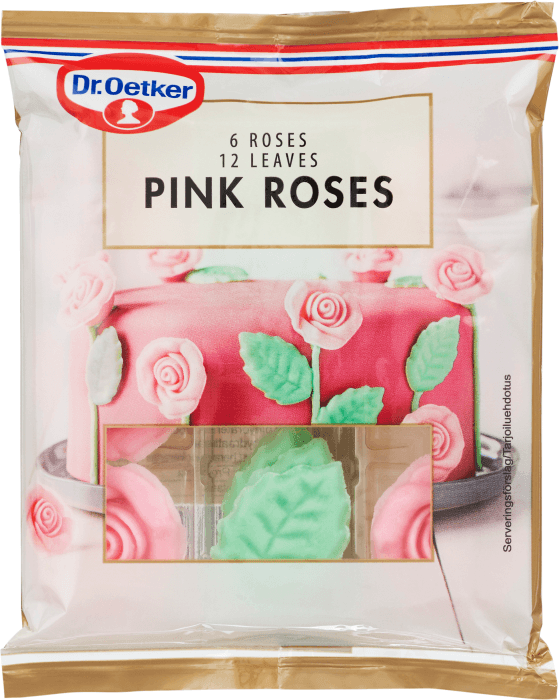 Sockerrosor och blad