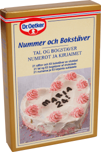 Nummer & Bokstäver