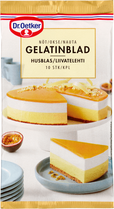Gelatinblad av Nöt