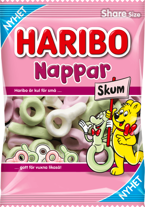 Godis Nappar Skum