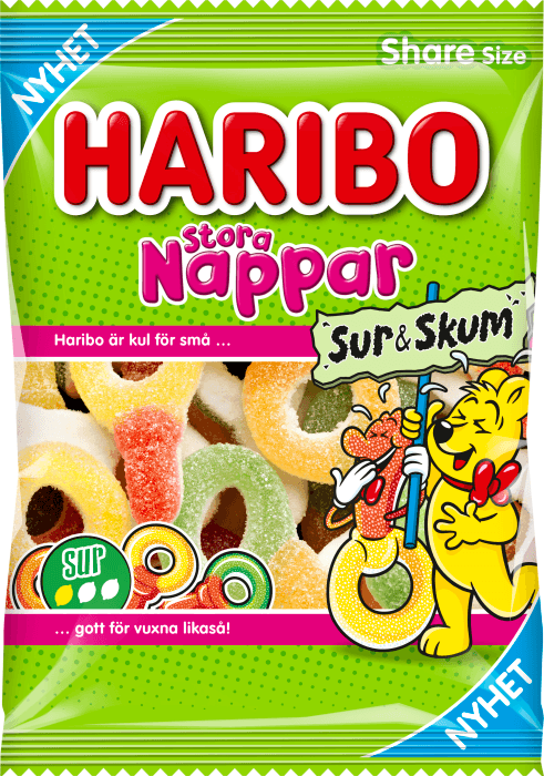 Stora Nappar Sur & Skum