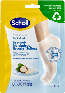 Mjukgörande Fotmask, Fotmask, 1 par