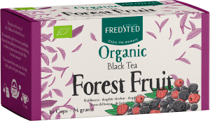 Svart te Forest fruit Eko