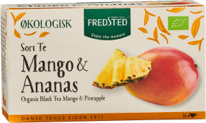 Svart te Mango & ananas Eko