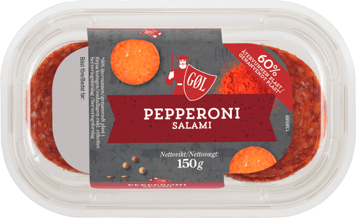 Salami Pepperoni skivad