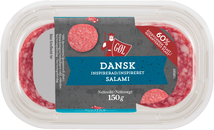 Salami Dansk Skivad