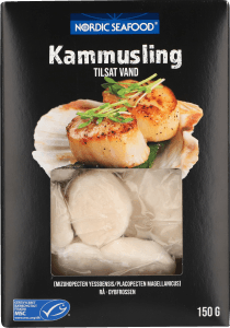 Kammusslor MSC Fryst