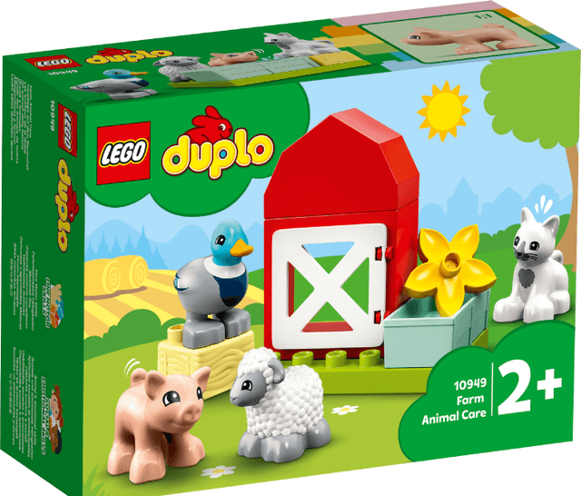 DUPLO Bondgårdsdjur att sköta om 10949