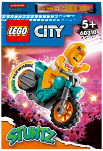 City Stuntcykel med kyckling 60310