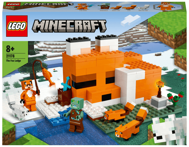 Minecraft Rävstugan 21178
