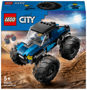 City Blå monstertruck 60402