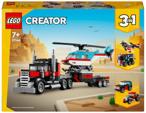 Creator Flakbil med helikopter 31146