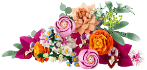 LEGO Vacker rosa blombukett 10342