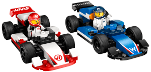 City F1 Williams Racing & Haas F1 racerbilar 60464