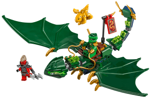 Ninjago Lloyds gröna skogsdrake 71829