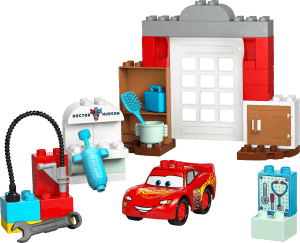 Duplo Disney™ McQueens besök i Docs garage