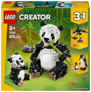 ® Creator Vilda djur: Pandafamilj