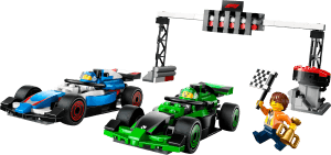 F1 startfält med VCARB och Sauber racerbilar 60474