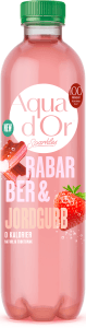 Rabarber & Jordgubb, Sparkles Läsk, Pet