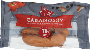 Cabanossy Vitlök Paprika 78% Kötthalt