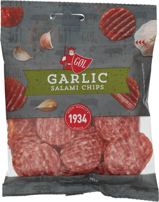 Salami Chips Garlic