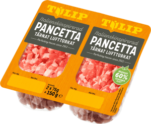 Pancetta tärnad
