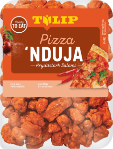 'Nduja Tärnad Salami Pizzatopping 100g