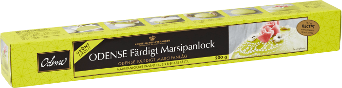 Marsipanlock Grön