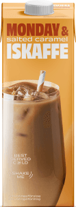 Iskaffe salted caramel Monday
